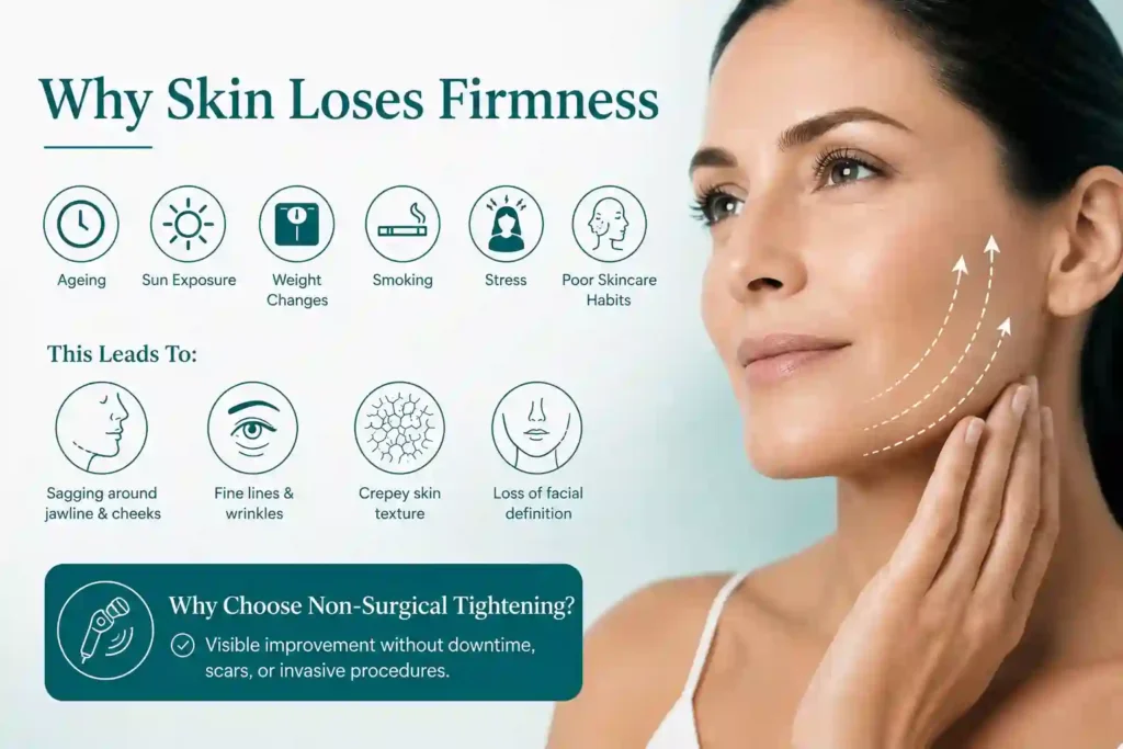 What Makes Skin Lose Firmness and Why Do People Seek Non-Surgical Tightening Barnet?